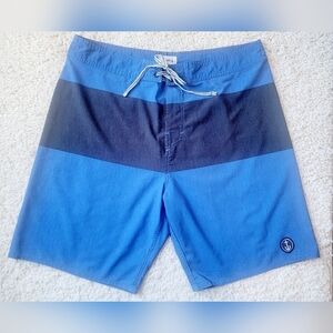 Captain Fin boardshorts Size 32 blue/black